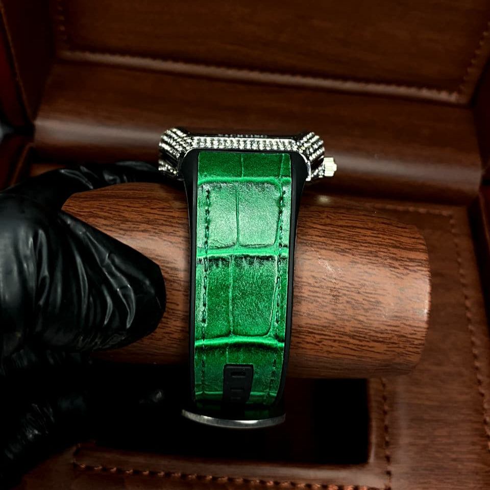 FM Black Dial and Green Strap Special Edition