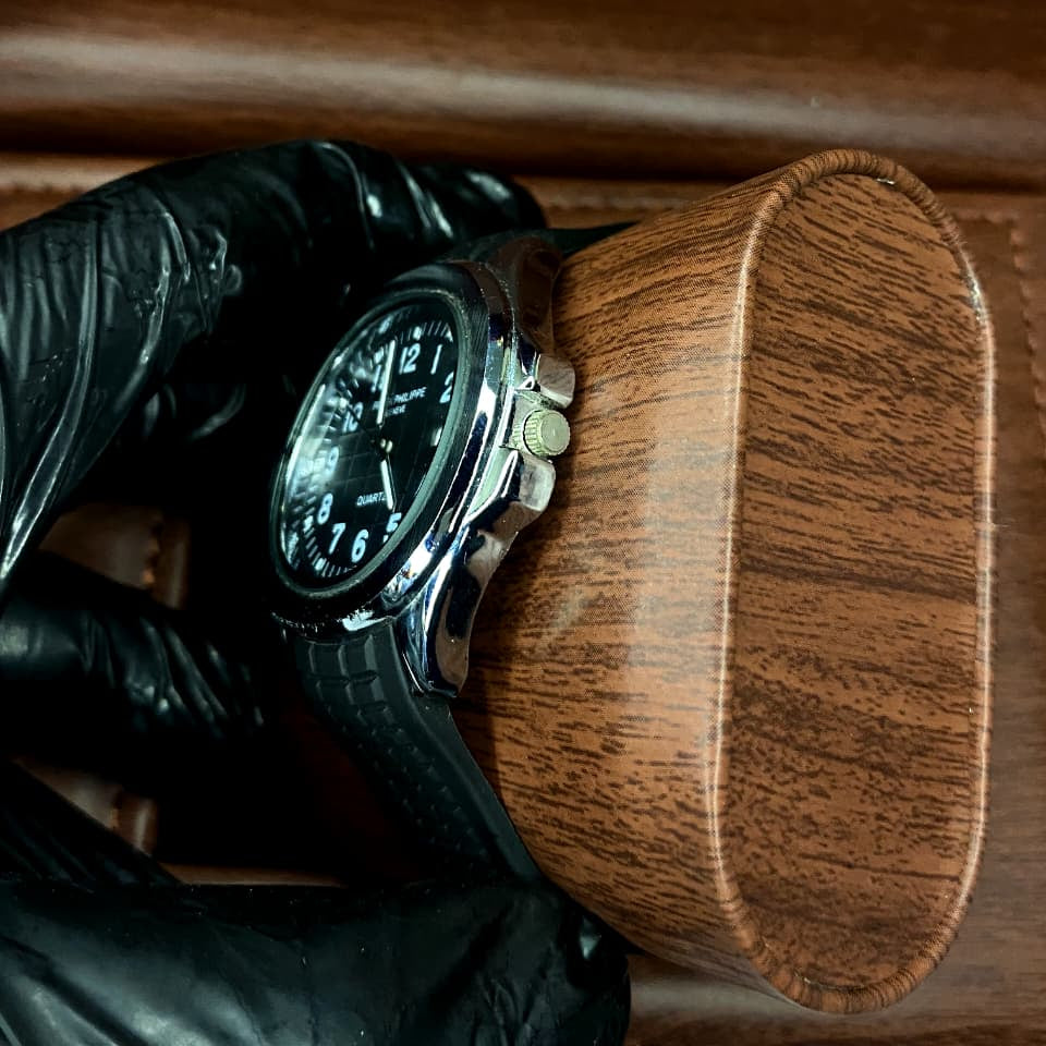PP Aquatic Edge Black Dial and Strap Edition