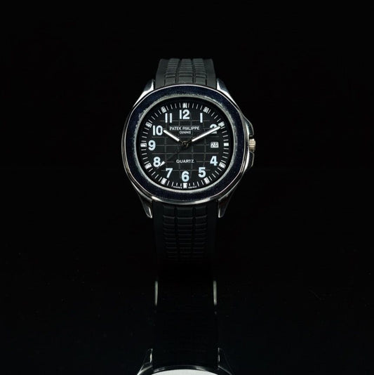 PP Aquatic Edge Black Dial and Strap Edition