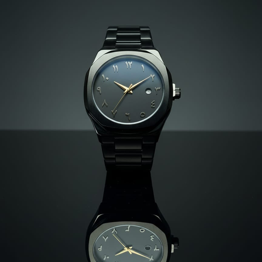 Black Arabic Aura Stainless Steel Edition