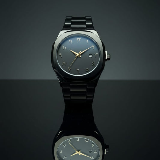 Black Arabic Aura Stainless Steel Edition