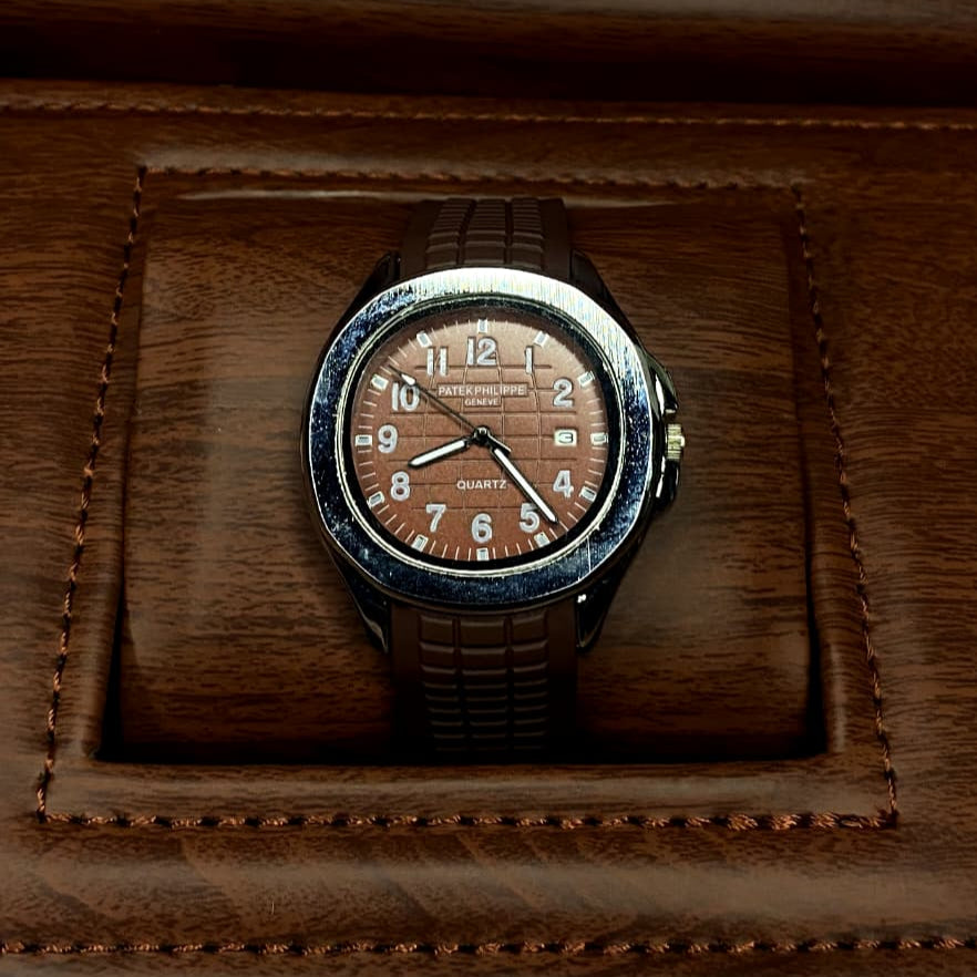 PP Aquatic Edge Chocolate Brown Dial and Strap Edition