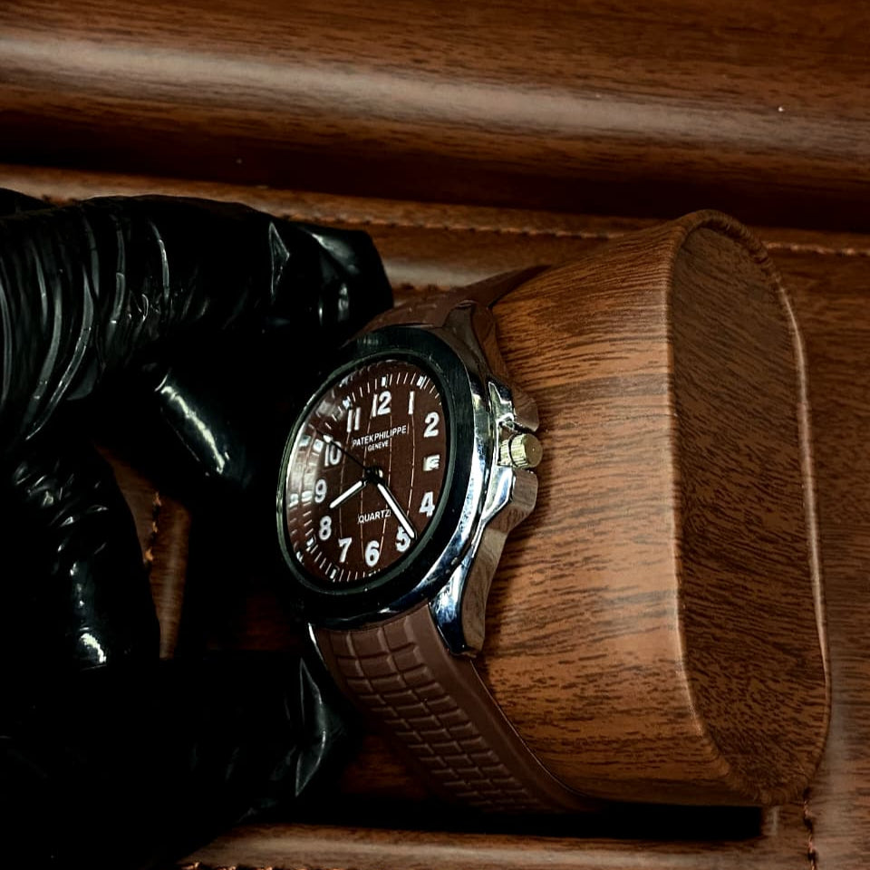 PP Aquatic Edge Chocolate Brown Dial and Strap Edition
