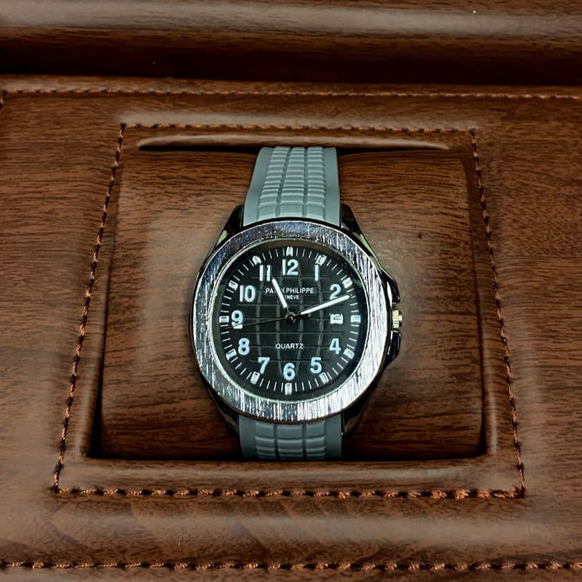 PP Equatic Edge Black Dial with Silver Strap Edition