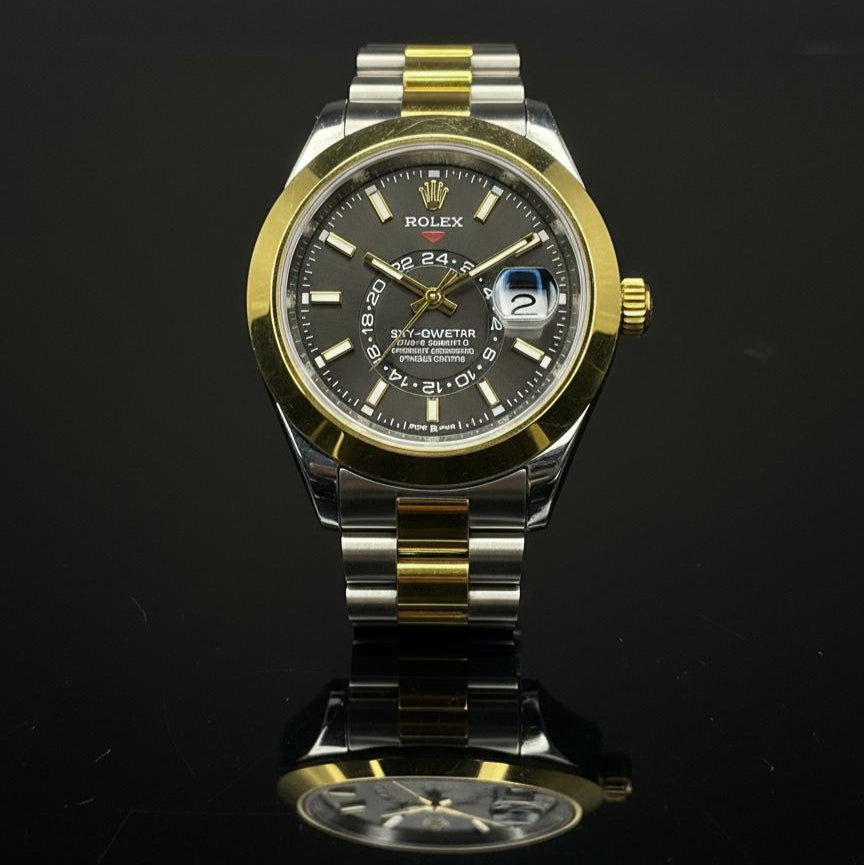 Rolii Sky-Dweller Brown Dial Edition