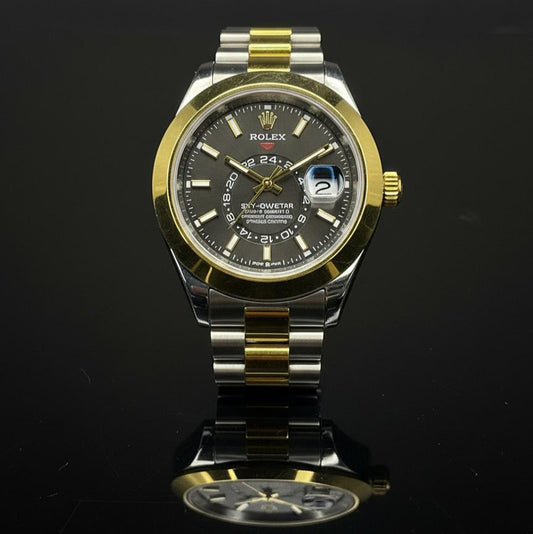 Rolii Sky-Dweller Brown Dial Edition
