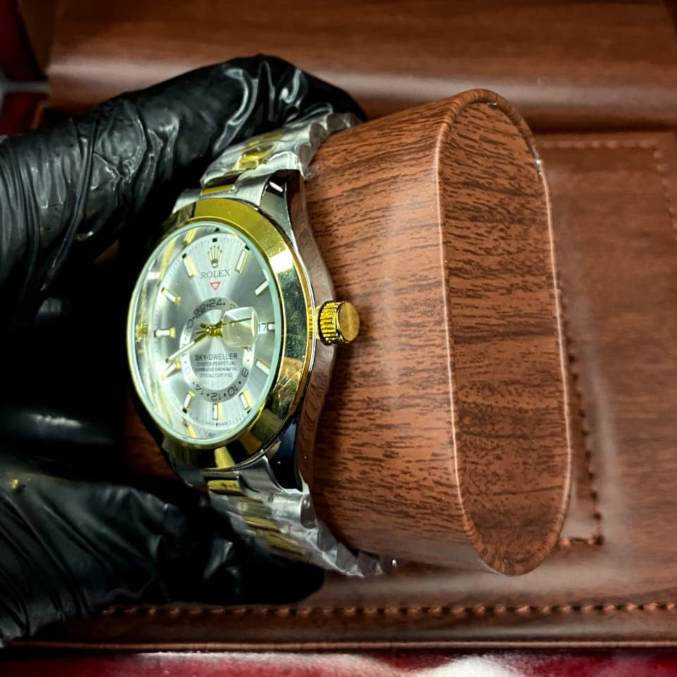 Rolli Sky_dweller Silver Dial