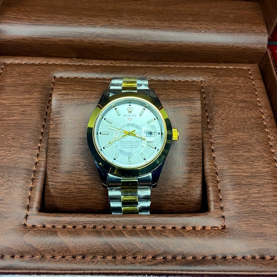 Rolli Sky_dweller Silver Dial