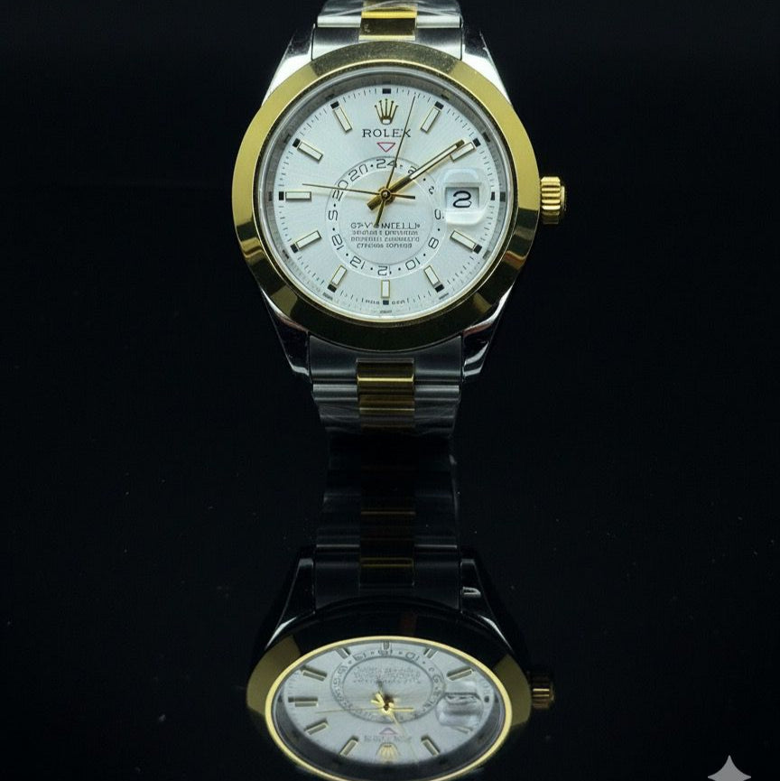 Rolli Sky_dweller Silver Dial
